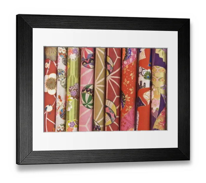 Framed Print : Japan, Gifu, Mino, Japanese Paper (Washi) Framed Print : Japan, Gifu, Mino, Japanese Paper (Washi)