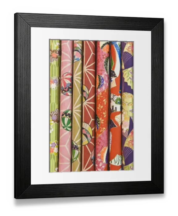 Framed Print : Japan, Gifu, Mino, Japanese Paper (Washi) Framed Print : Japan, Gifu, Mino, Japanese Paper (Washi)