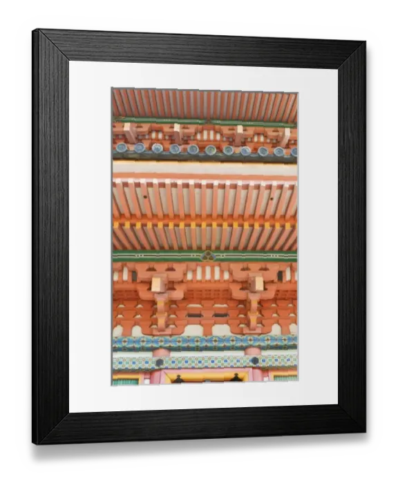 Framed Print : Japan, Kyoto, Kiyomizudera Pagoda Detail Framed Print : Japan, Kyoto, Kiyomizudera Pagoda Detail