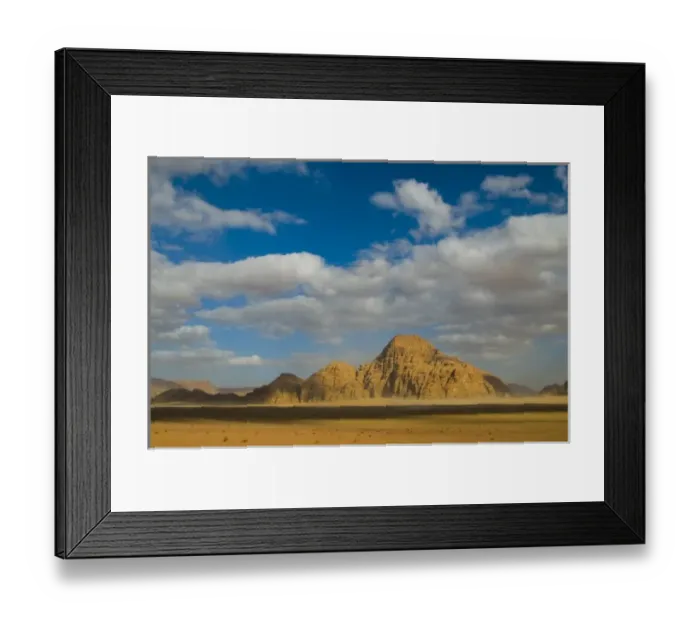 Framed Print : Jordan, Wadi Rum desert Framed Print : Jordan, Wadi Rum desert