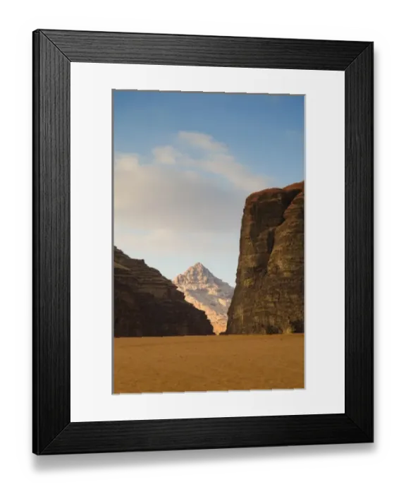 Framed Print : Jordan, Wadi Rum desert