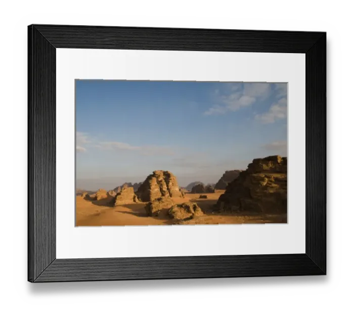 Framed Print : Jordan, Wadi Rum desert Framed Print : Jordan, Wadi Rum desert