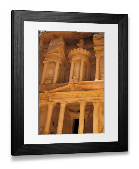 Framed Print : Asia, Jordan, Petra. The Treasury, Al-Khanah Framed Print : Asia, Jordan, Petra. The Treasury, Al-Khanah