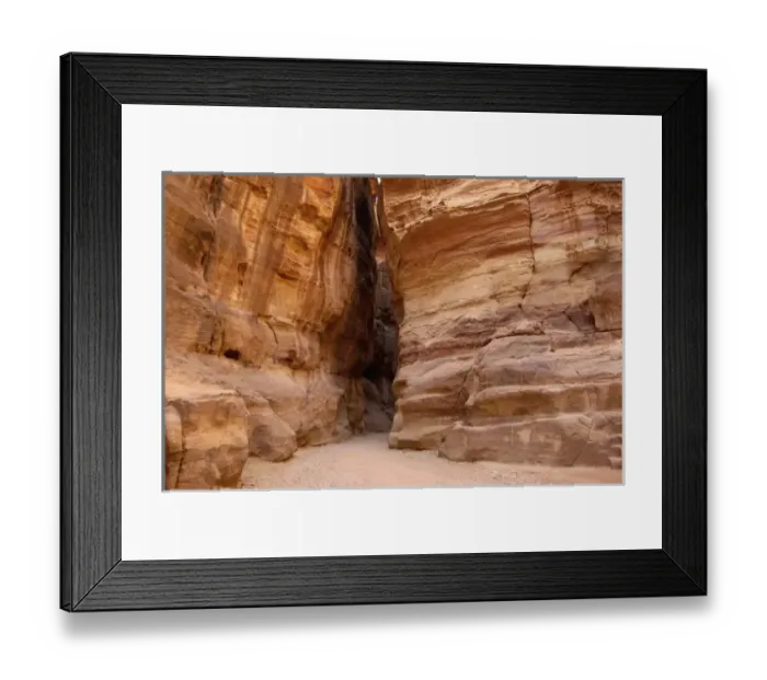 Framed Print : Jordan, Petra, the Siq Framed Print : Jordan, Petra, the Siq