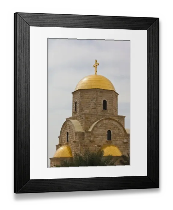 Framed Print : Jordan, Jordan River Valley, Bethany-Beyond-The-Jordan-Al-Maghtas, Baptismal site of Jesus Christ Framed Print : Jordan, Jordan River Valley, Bethany-Beyond-The-Jordan-Al-Maghtas, Baptismal site of Jesus Christ
