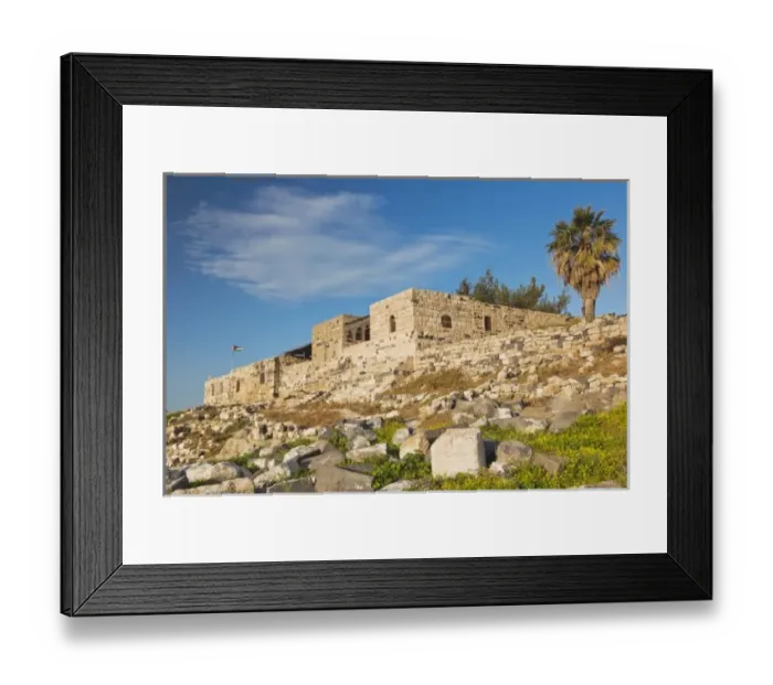 Framed Print : Jordan, Umm Qais-Gadara, ruins of ancient Jewish and Roman city Framed Print : Jordan, Umm Qais-Gadara, ruins of ancient Jewish and Roman city