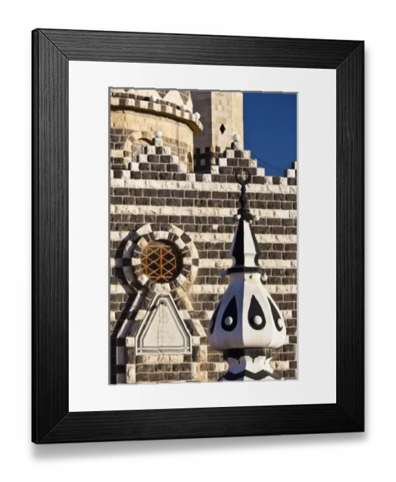 Framed Print : Jordan, Amman, Abu Darwish Mosque, built 1961 Framed Print : Jordan, Amman, Abu Darwish Mosque, built 1961