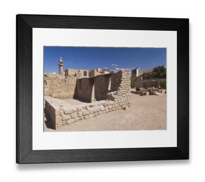Framed Print : Jordan, Aqaba, Aqaba Fort, Ottoman fortress Framed Print : Jordan, Aqaba, Aqaba Fort, Ottoman fortress