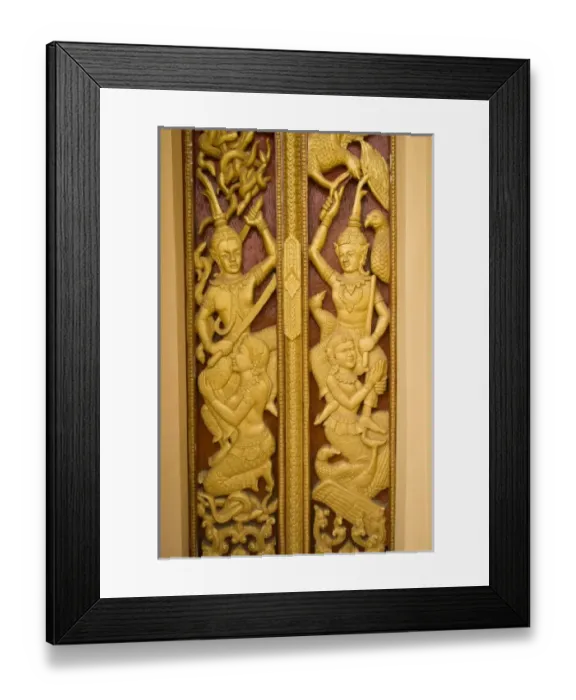 Framed Print : Asia, Laos