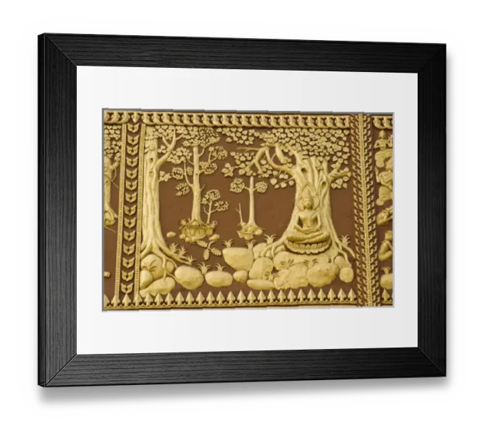 Framed Print : Asia, Laos