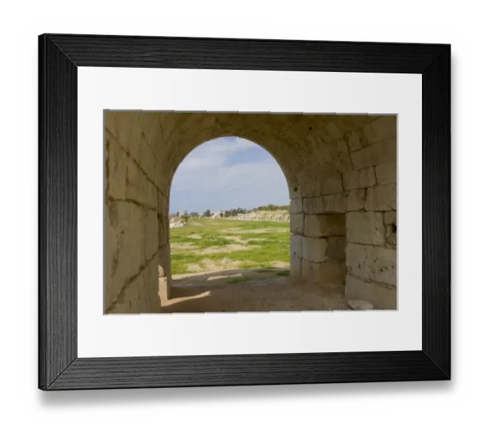 Framed Print : Remnants of the hippodrome in Tyre, Lebanon Framed Print : Remnants of the hippodrome in Tyre, Lebanon