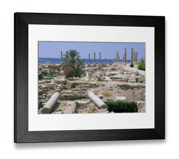 Framed Print : Asia, Lebanon. Ancient port used by Crusaders Framed Print : Asia, Lebanon. Ancient port used by Crusaders