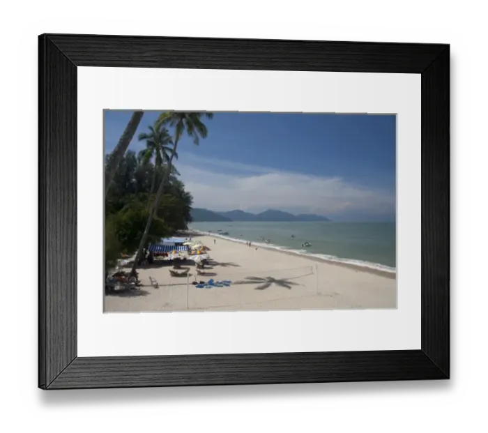 Framed Print : Malaysia, Island of Penang, Golden Sands Beach Resort Framed Print : Malaysia, Island of Penang, Golden Sands Beach Resort