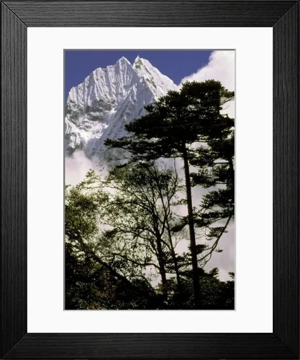 Framed Print : Asia, Nepal. Scenic Framed Print : Asia, Nepal. Scenic