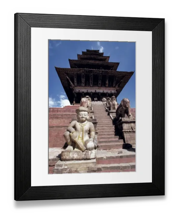 Framed Print : Asia, Nepal, Bhaktapur. The Nyatapola temple in Bhktapur, a World Heritage Site Framed Print : Asia, Nepal, Bhaktapur. The Nyatapola temple in Bhktapur, a World Heritage Site
