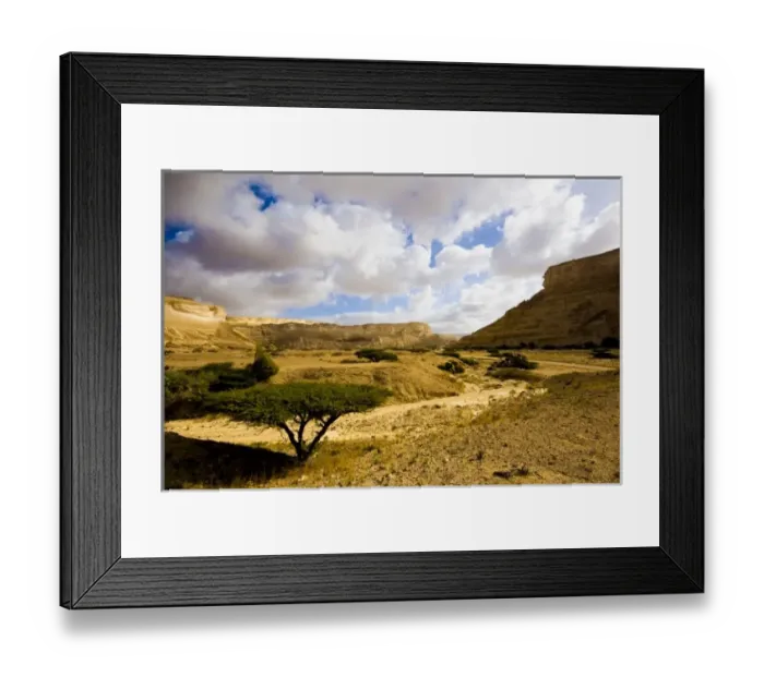Framed Print : Oman, Al-Shuwaymiyah, Wadi Al-Shuwaymiyah