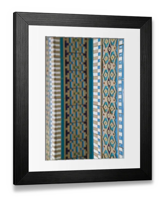 Framed Print : Oman, Muscat, Al, Ghubrah. Grand Mosque, Arabian Tile Patterns Framed Print : Oman, Muscat, Al, Ghubrah. Grand Mosque, Arabian Tile Patterns