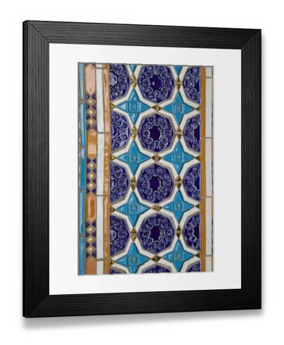 Framed Print : Oman, Muscat, Al, Ghubrah. Grand Mosque, Arabian Tile Patterns Framed Print : Oman, Muscat, Al, Ghubrah. Grand Mosque, Arabian Tile Patterns
