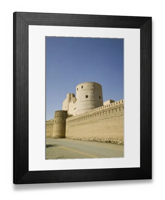 Framed Print : Oman, The Batinah Plain, Rustaq. Rustaq, once Omans Capital in the 17th century Framed Print : Oman, The Batinah Plain, Rustaq. Rustaq, once Omans Capital in the 17th century