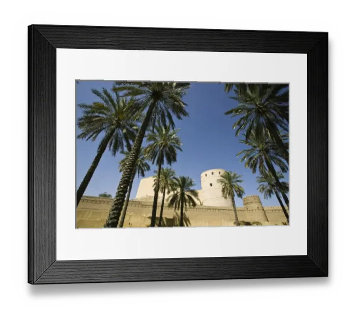 Framed Print : Oman, The Batinah Plain, Rustaq. Rustaq, once Omans Capital in the 17th century Framed Print : Oman, The Batinah Plain, Rustaq. Rustaq, once Omans Capital in the 17th century