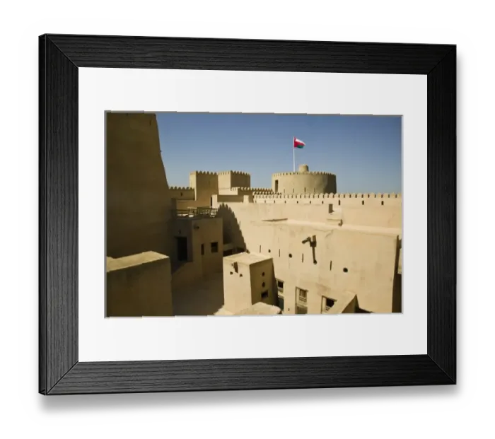 Framed Print : Oman, The Batinah Plain, Rustaq. Rustaq, once Omans Capital in the 17th century Framed Print : Oman, The Batinah Plain, Rustaq. Rustaq, once Omans Capital in the 17th century