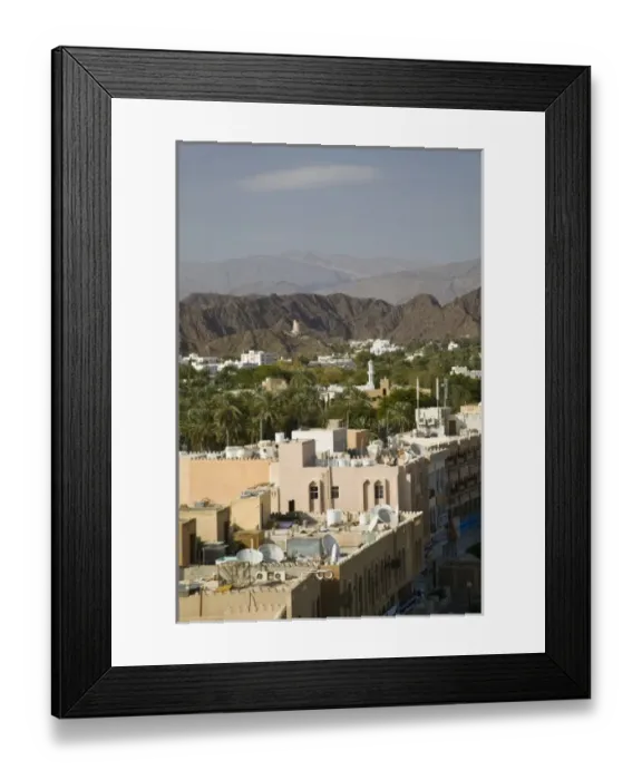 Framed Print : Asia, Oman