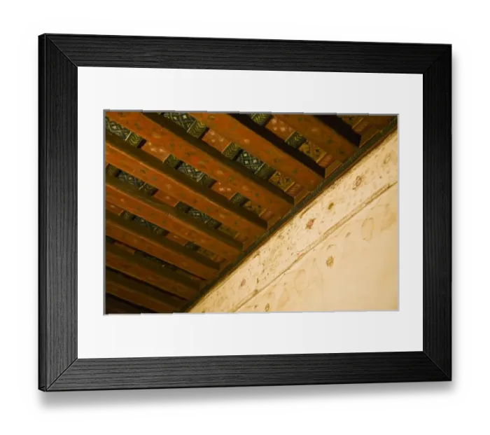 Framed Print : Oman, Western Hajar Mountains, Jabrin. Jabrin Castle / Fort, original painted ceiling Framed Print : Oman, Western Hajar Mountains, Jabrin. Jabrin Castle / Fort, original painted ceiling