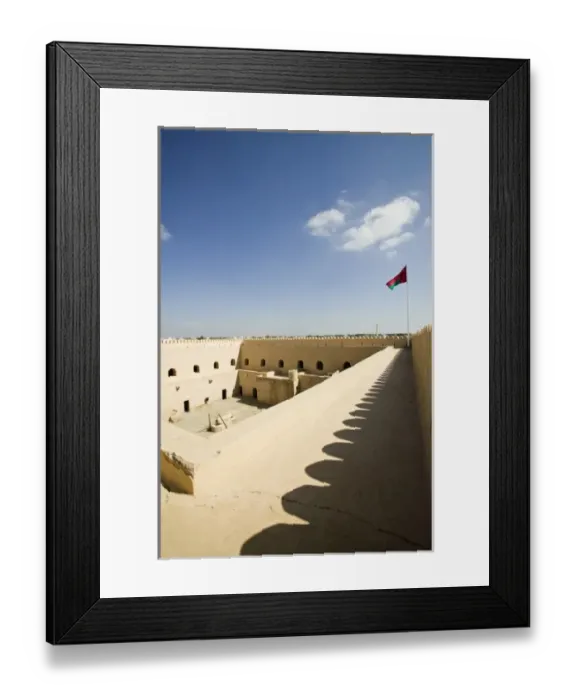 Framed Print : Oman, Sharqiya Region, Al Minitrib. Al Minitrib Fort Framed Print : Oman, Sharqiya Region, Al Minitrib. Al Minitrib Fort