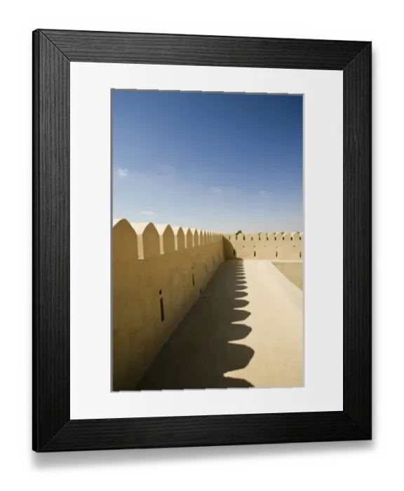 Framed Print : Oman, Sharqiya Region, Al Minitrib. Al Minitrib Fort Framed Print : Oman, Sharqiya Region, Al Minitrib. Al Minitrib Fort