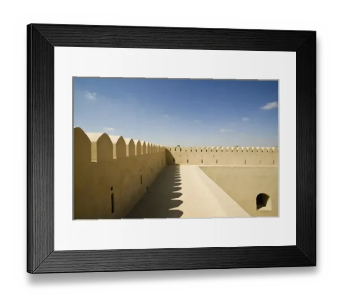 Framed Print : Oman, Sharqiya Region, Al Minitrib. Al Minitrib Fort Framed Print : Oman, Sharqiya Region, Al Minitrib. Al Minitrib Fort