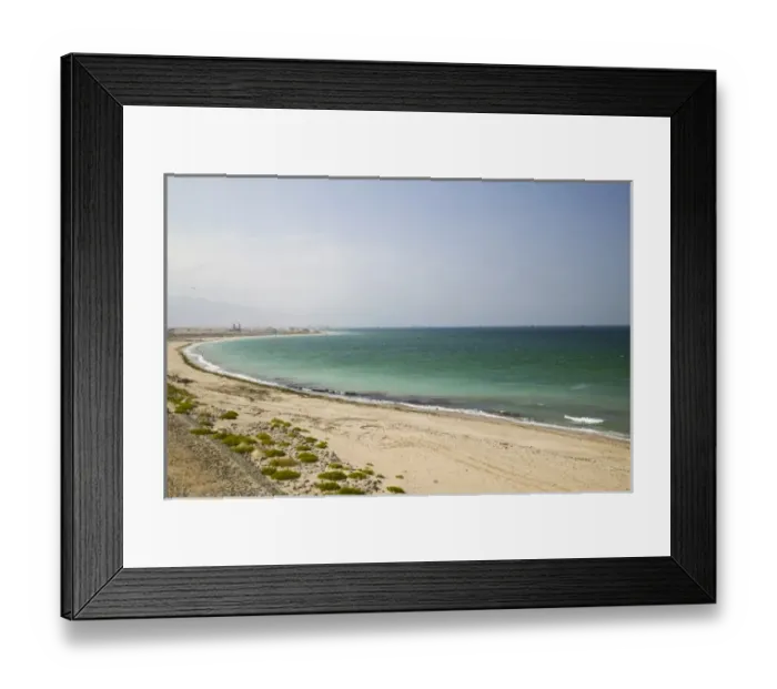 Framed Print : Oman, Sharqiya Region, Sur. View of Sur Beach Framed Print : Oman, Sharqiya Region, Sur. View of Sur Beach