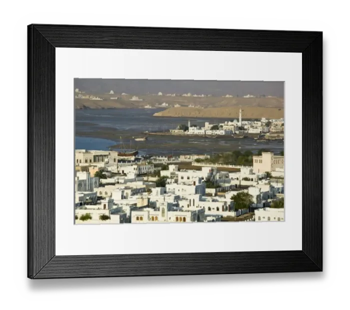 Framed Print : Asia, Oman