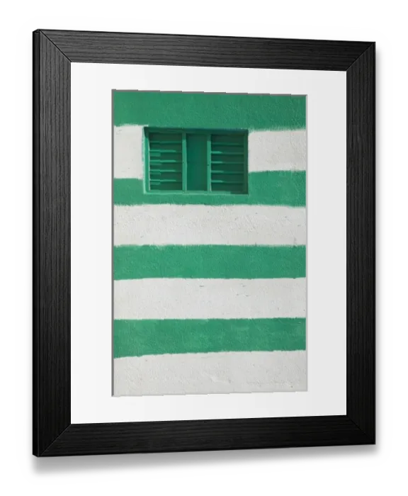 Framed Print : Oman, Sharqiya Region, Asaylah. Coffee Shop Exterior