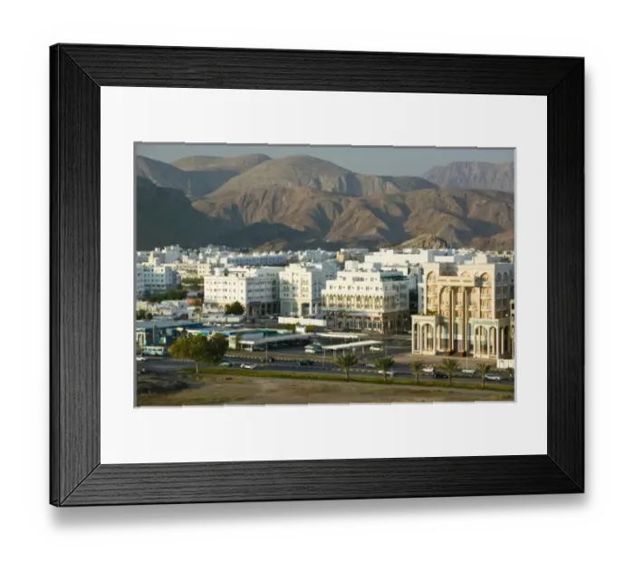 Framed Print : Asia, Oman