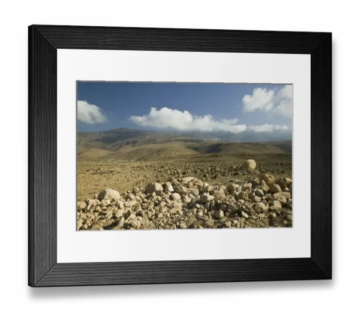 Framed Print : Oman, Dhofar Region, Mirbat. Landscape around Mirbat Framed Print : Oman, Dhofar Region, Mirbat. Landscape around Mirbat