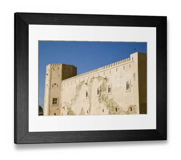 Framed Print : Oman, Dhofar Region, Mirbat. Mirbat Fort Framed Print : Oman, Dhofar Region, Mirbat. Mirbat Fort