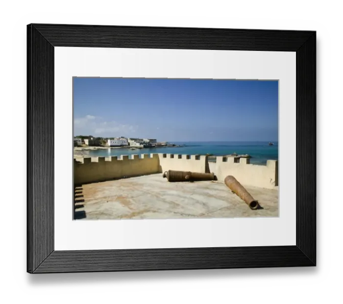 Framed Print : Oman, Dhofar Region, Mirbat. Mirbat Fort Framed Print : Oman, Dhofar Region, Mirbat. Mirbat Fort