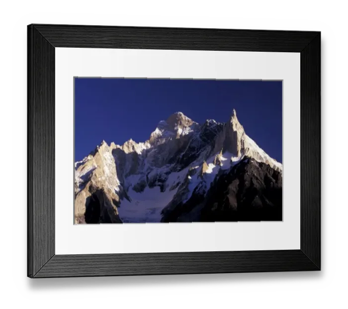 Framed Print : Pakistan, Karakoram. Doksam Peak Framed Print : Pakistan, Karakoram. Doksam Peak