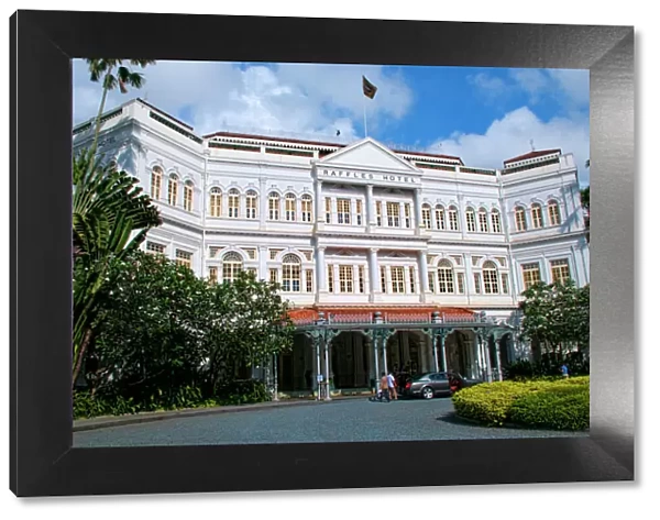 World exclusive Raffles Hotel built in 1887, Singapore