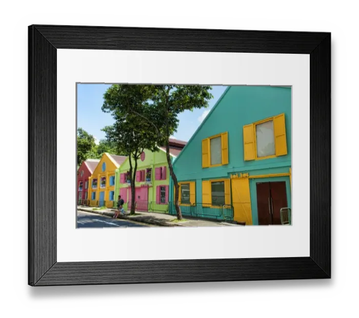 Framed Print : Asia, Singapore Framed Print : Asia, Singapore