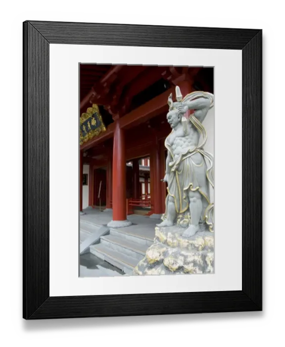 Framed Print : Singapore (Sanskrit for Lion City). Chinatown, Buddha Tooth Relic Temple. Traditional Framed Print : Singapore (Sanskrit for Lion City). Chinatown, Buddha Tooth Relic Temple. Traditional