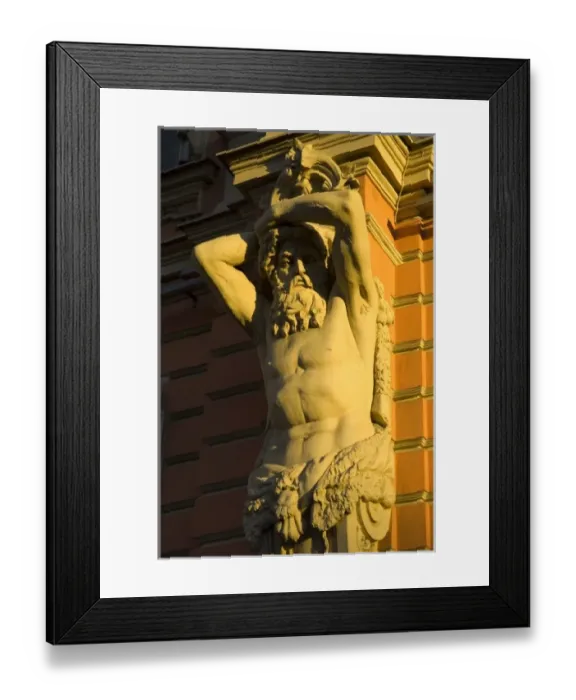 Framed Print : Europe, Russia