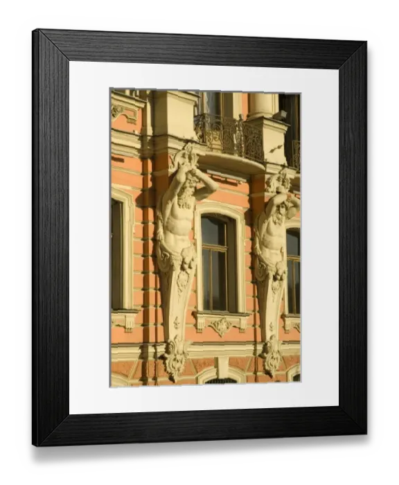 Framed Print : Europe, Russia