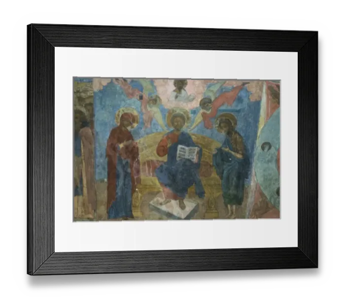 Framed Print : Russia, Yaroslavl, fresco in Cathedral of St. Elijah the Prophet, RESTRICTED: Not Framed Print : Russia, Yaroslavl, fresco in Cathedral of St. Elijah the Prophet, RESTRICTED: Not