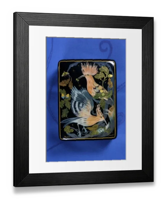 Framed Print : Russia, Yaroslavl, Uglich, hand-painted lacquer box, RESTRICTED: Not available for Framed Print : Russia, Yaroslavl, Uglich, hand-painted lacquer box, RESTRICTED: Not available for