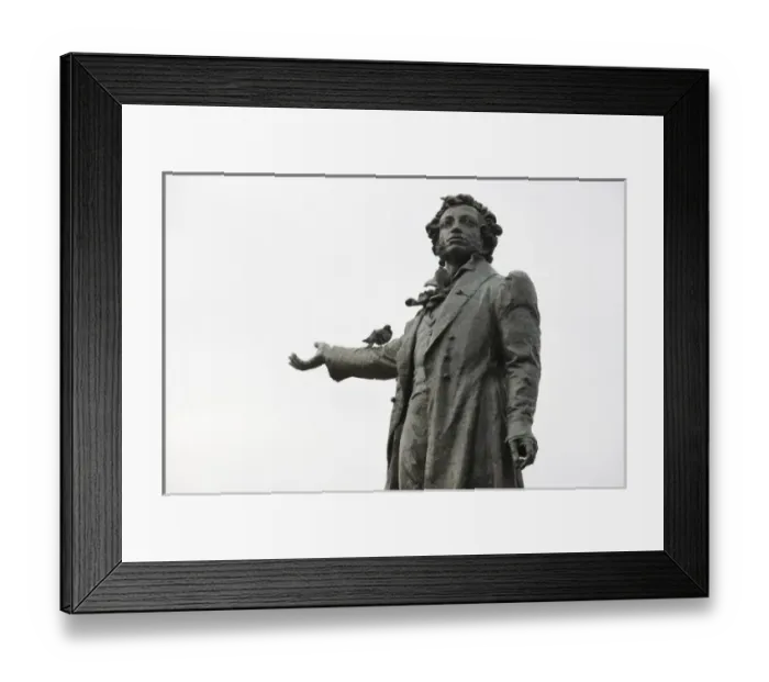 Framed Print : Statue of Alexander Pushkin, Saint Petersburg, Russia Framed Print : Statue of Alexander Pushkin, Saint Petersburg, Russia