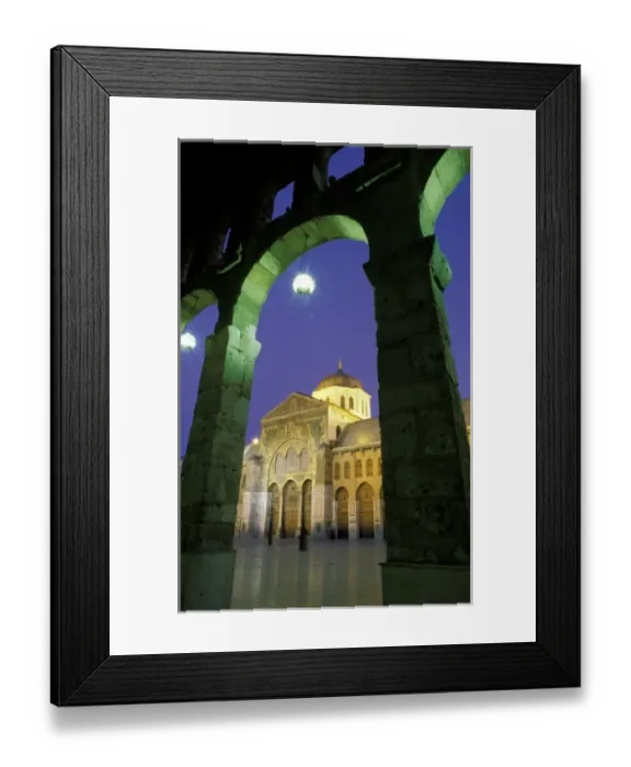 Framed Print : Asia, Syria, Damascus. Umayyad Mosque Framed Print : Asia, Syria, Damascus. Umayyad Mosque