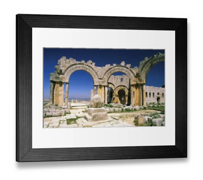 Framed Print : Asia, Syria. St. Simeon Framed Print : Asia, Syria. St. Simeon