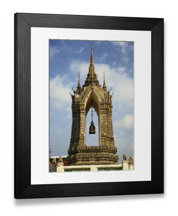 Framed Print : Bell tower, Wat Pho, Bangkok, Thailand Framed Print : Bell tower, Wat Pho, Bangkok, Thailand