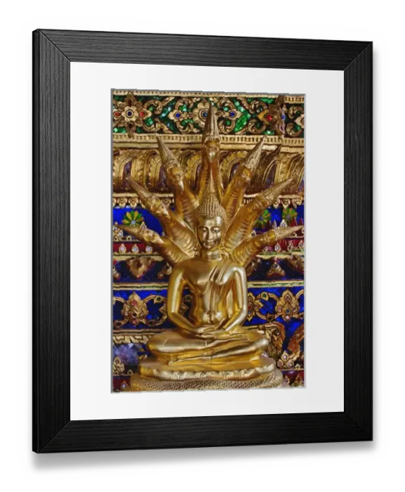 Framed Print : Small Buddha on altar, Wat Pho, Bangkok, Thailand Framed Print : Small Buddha on altar, Wat Pho, Bangkok, Thailand